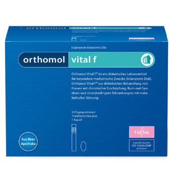 Orthomol Vital f питьевые бутылочки Прилагается чек из Немецкой аптеки подтверждающий оригинальность и покупку в Германии