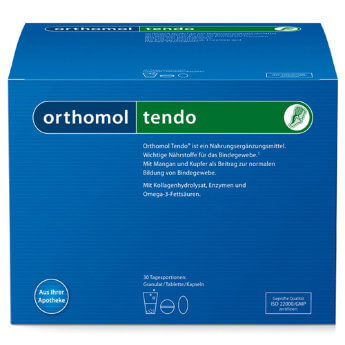 Orthomol Tendo Прилагается чек подтверждающий подлинность покупки в Немецкой аптеке в Германии,а так же прилагаются оригинальные документы от производителя